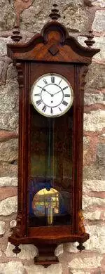 Stunning Antique Vienna regulator Wall Clock by Lenzkirch C1890