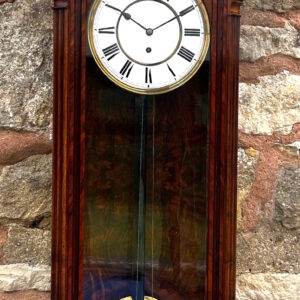 Stunning Antique Vienna regulator Wall Clock by Lenzkirch C1890