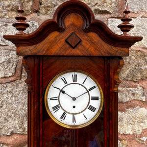 Stunning Antique Vienna regulator Wall Clock by Lenzkirch C1890