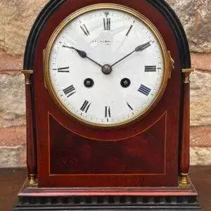Antique Victorian Arched Top Mantel Clock