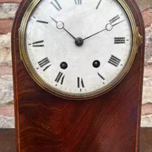 Antique Edwardian Arched Top Bracket Clock