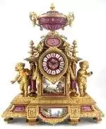 Impressive Ormolu French Antique Mantel Clock