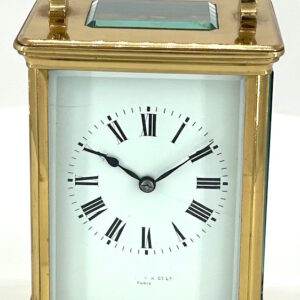Victorian Gong Striking Carriage Clock