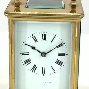 Victorian Gong Striking Carriage Clock