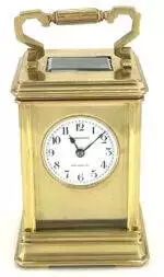 French 8-Day striking Carriage Clock C1895