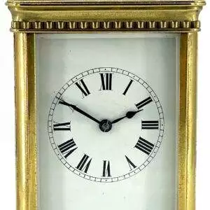 Fabulous Victorian Antique Carriage Clock – gong Striking French 8-Day