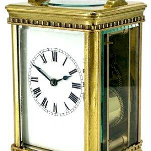 Fabulous Victorian Antique Carriage Clock – gong Striking French 8-Day