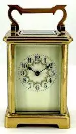 Exquisite Victorian Carriage Clock – French 8-Day Carriage Clock C1900