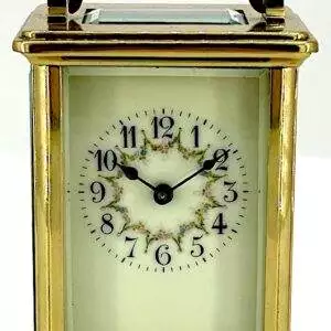 Exquisite Victorian Carriage Clock – French 8-Day Carriage Clock C1900