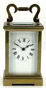 Wonderful Victorian Antique Carriage Clock – French 8-Day Carriage Clock C1900