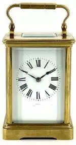 Wonderful Large Victorian Striking Carriage Clock – French 8-Day Carriage Clock C1880