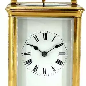 Awesome Victorian Repeater Carriage Clock – French 8-Day Repeater Carriage Clock C1885