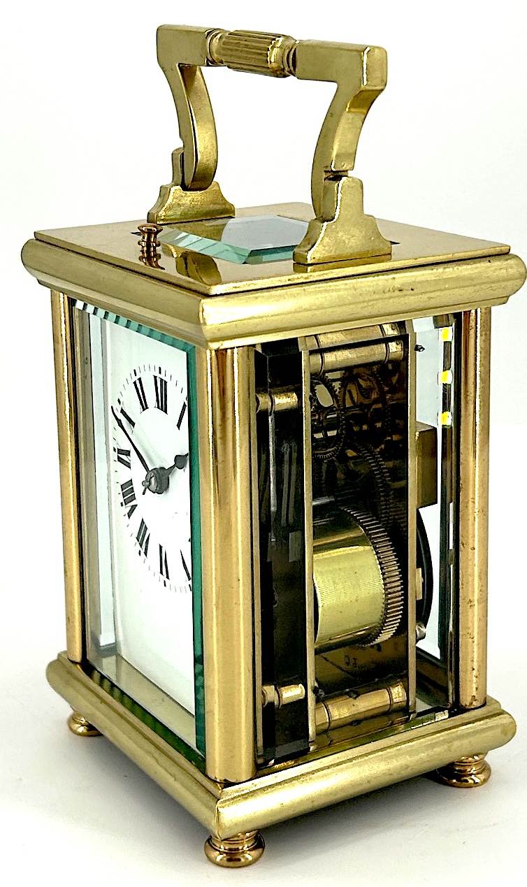 Stunning Antique Repeater Carriage Clock – French 8-Day Carriage Clock C1890 - Image 10