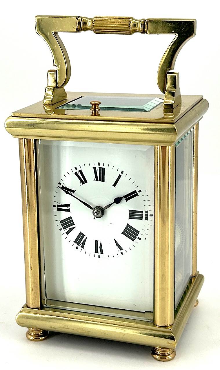 Stunning Antique Repeater Carriage Clock – French 8-Day Carriage Clock C1890 - Image 4