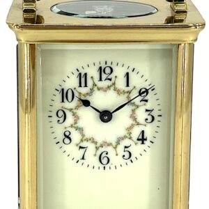 Beautiful Ornate Victorian Carriage Clock – French 8-Day Carriage Clock C1890