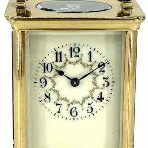 Beautiful Ornate Victorian Carriage Clock – French 8-Day Carriage Clock C1890