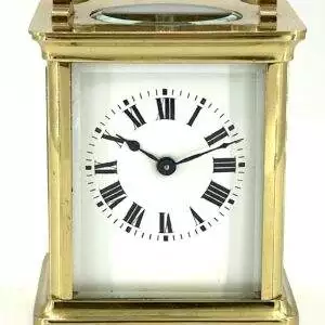 Cute Antique Carriage Clock – 8-Day Carriage Clock C1900