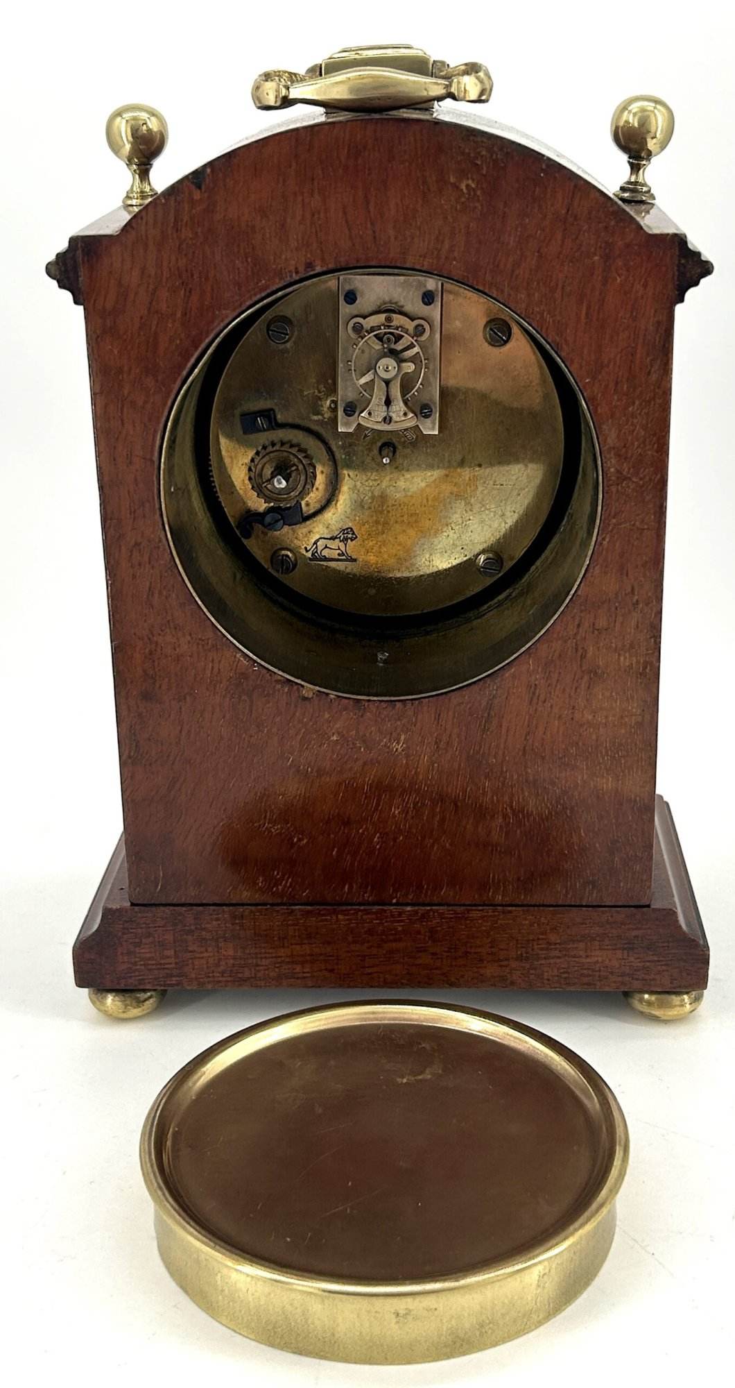 Lovely Antique Miniature French Bracket Clock C1900 - Image 6