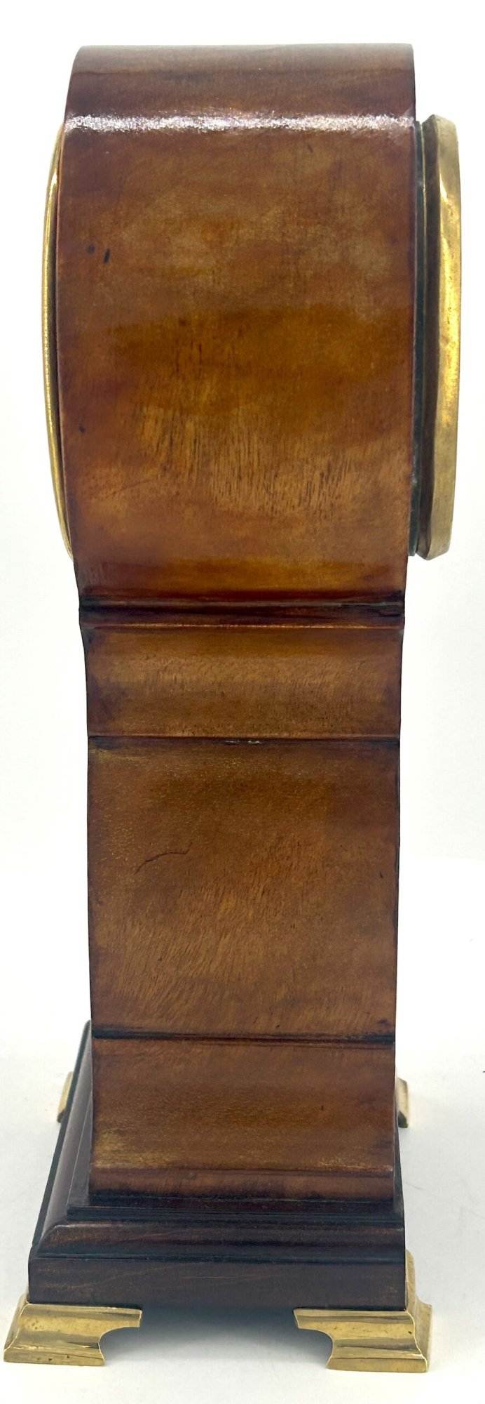 Impressive Antique Edwardian inlaid Art Nouveau Mantel Clock C1905 - Image 10