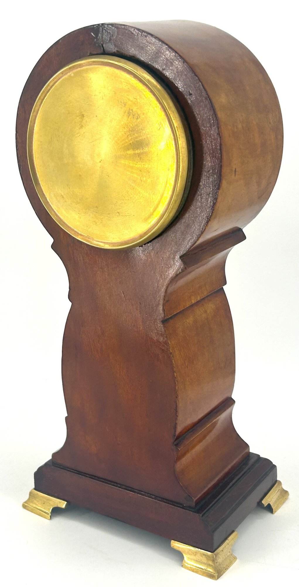Impressive Antique Edwardian inlaid Art Nouveau Mantel Clock C1905 - Image 14