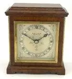 Elliot Mahogany Case Mantel Clock