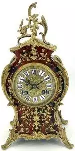 Exquisite Antique French Tortoise shell & Ormolu Boulle Mantle Clock – circa 1870