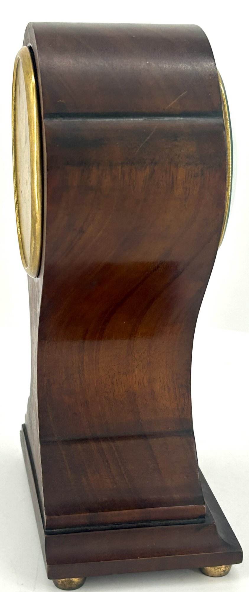 Beautiful Edwardian Art Nouveau Tulip shape Mantle Clock – ca1905 - Image 9