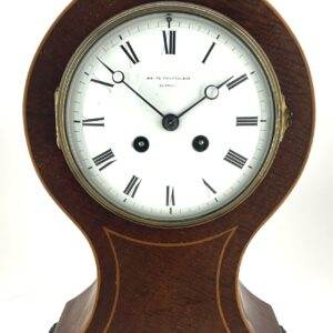 Victorian French Balloon Mantle Clock - ca1890