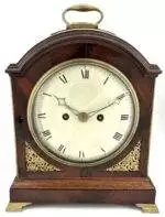 Antique clock, Georgian, bracket clock