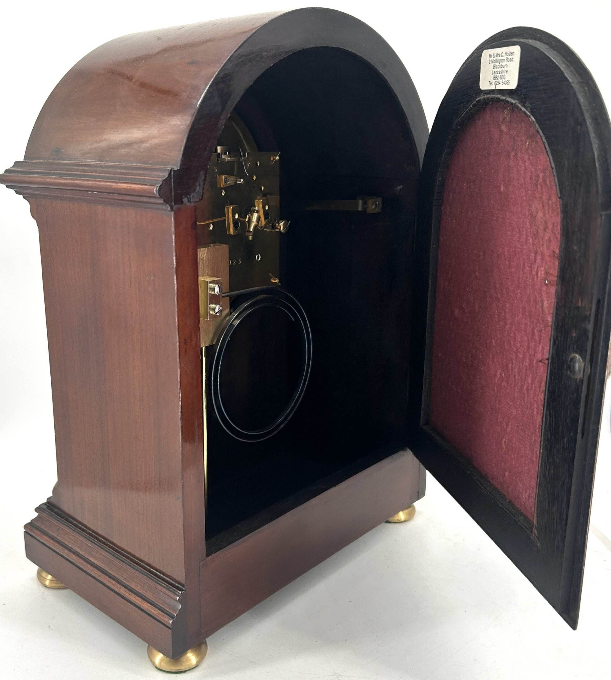 Exquisite Rare French Bracket Clock - ca1900 - Image 16