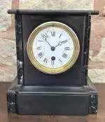 Classic Victorian Slate Mantel clock – ca 1890