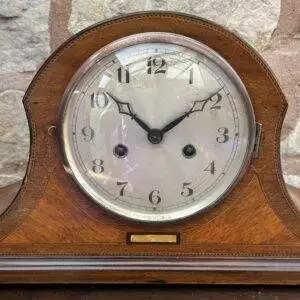 Lovely Edwardian Napoleon Hat shaped Mantel clock – ca 1905