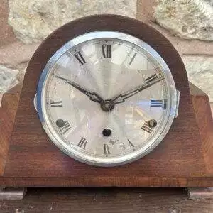 Stylish Art Deco Westminster Chime Mantel clock – ca 1940