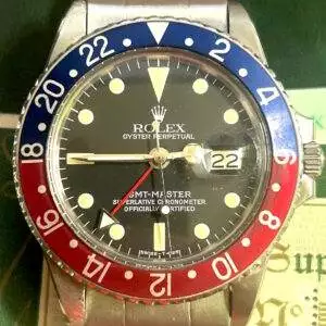 Rolex GMT-Master Pepsi Bezel Ref. 1675 Circa 1966