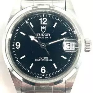 Tudor Prince Date Gents Watch Date Black Explorer