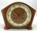 Retro Walnut Smiths Art Deco Mantle Clock - ca1950