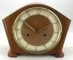 Retro Walnut Smiths Art Deco Mantle Clock - ca1950