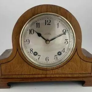 Antique Hat shaped Mantle Clock – Garrard movement - ca1930