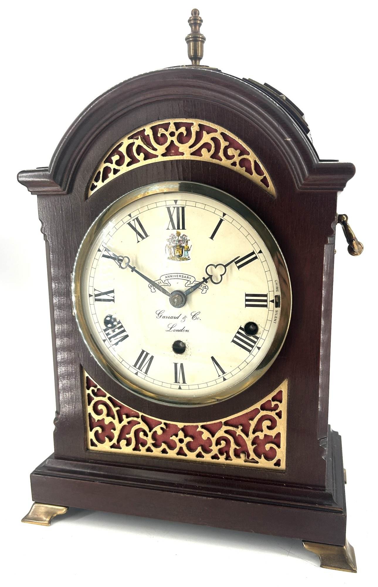 Wonderful Elliot Triple Chime Exhibition Clock - ca1985 - Image 2