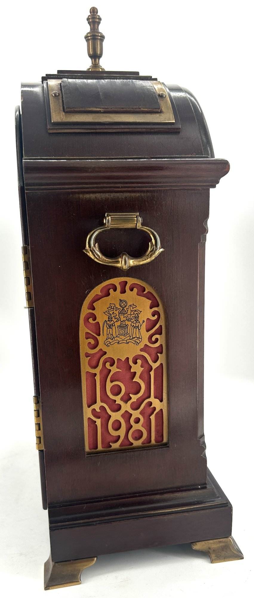 Wonderful Elliot Triple Chime Exhibition Clock - ca1985 - Image 6