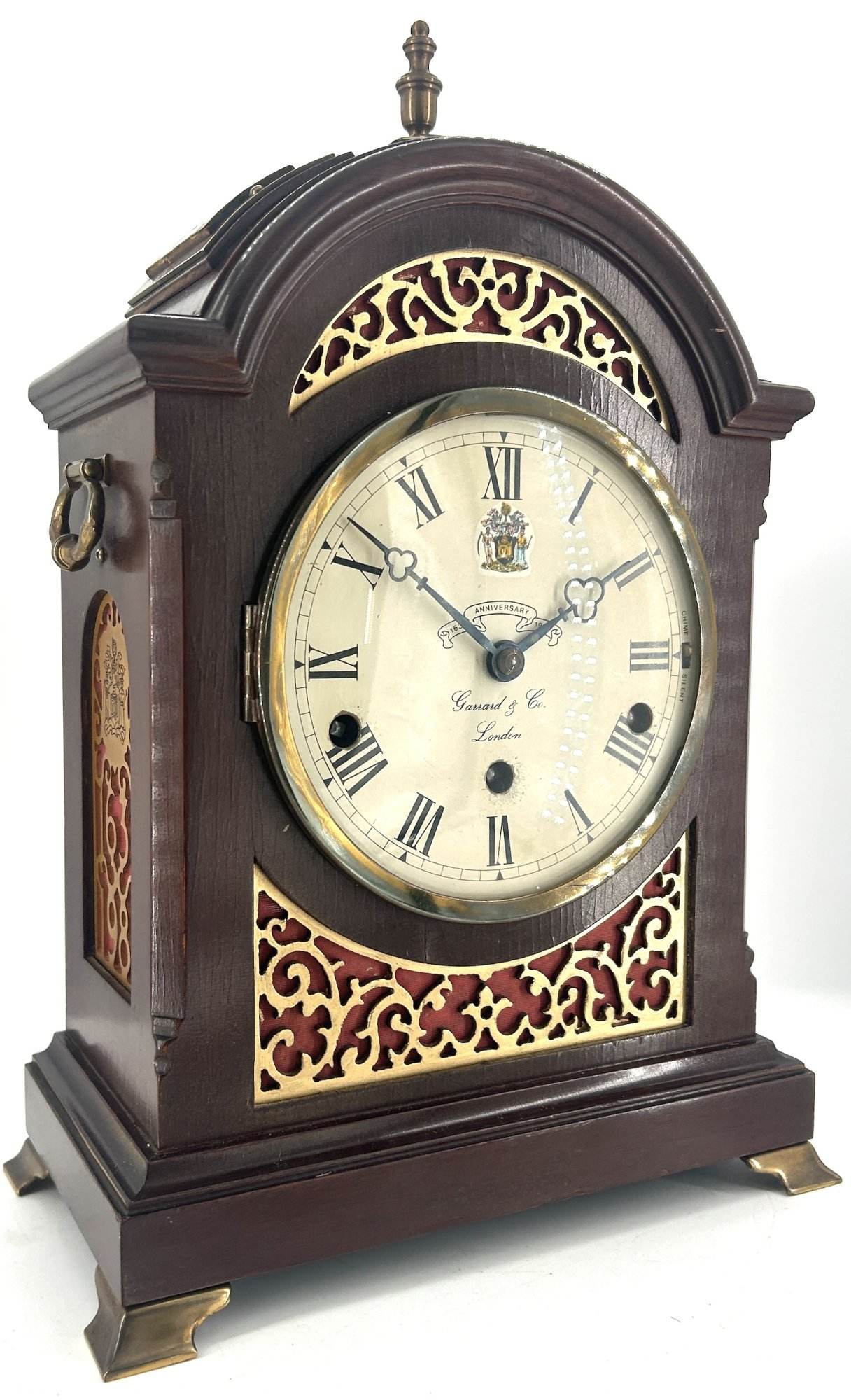 Wonderful Elliot Triple Chime Exhibition Clock - ca1985 - Image 4