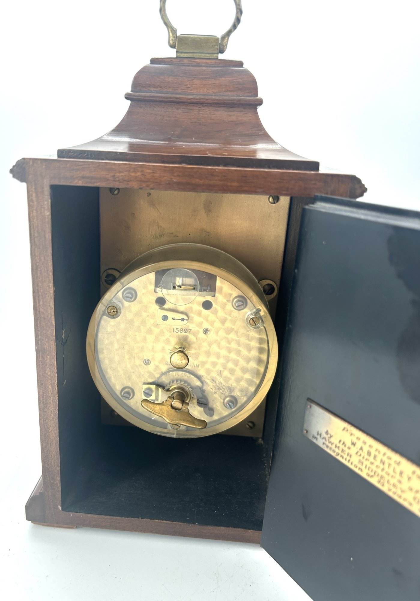 Lovely Miniature Bracket Clock - ca1940 - Image 6
