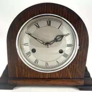 Stylish Retro Art Deco Smiths mantle clock - ca1940