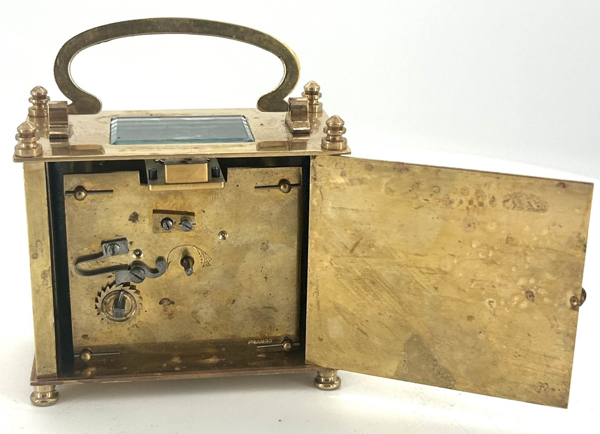 Lovely Antique Rectangle Carriage Clock – Ca1900 - Image 7