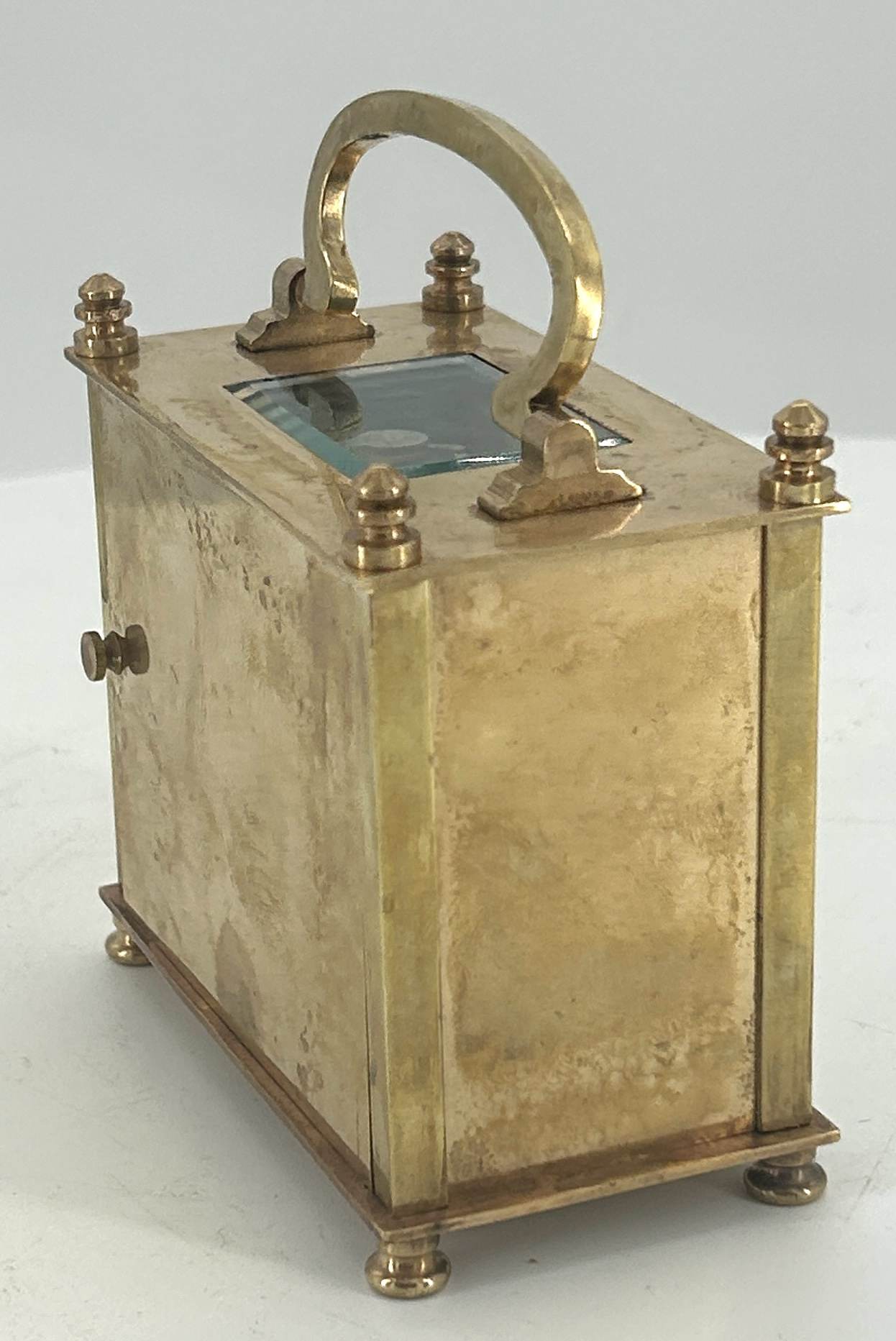 Lovely Antique Rectangle Carriage Clock – Ca1900 - Image 6
