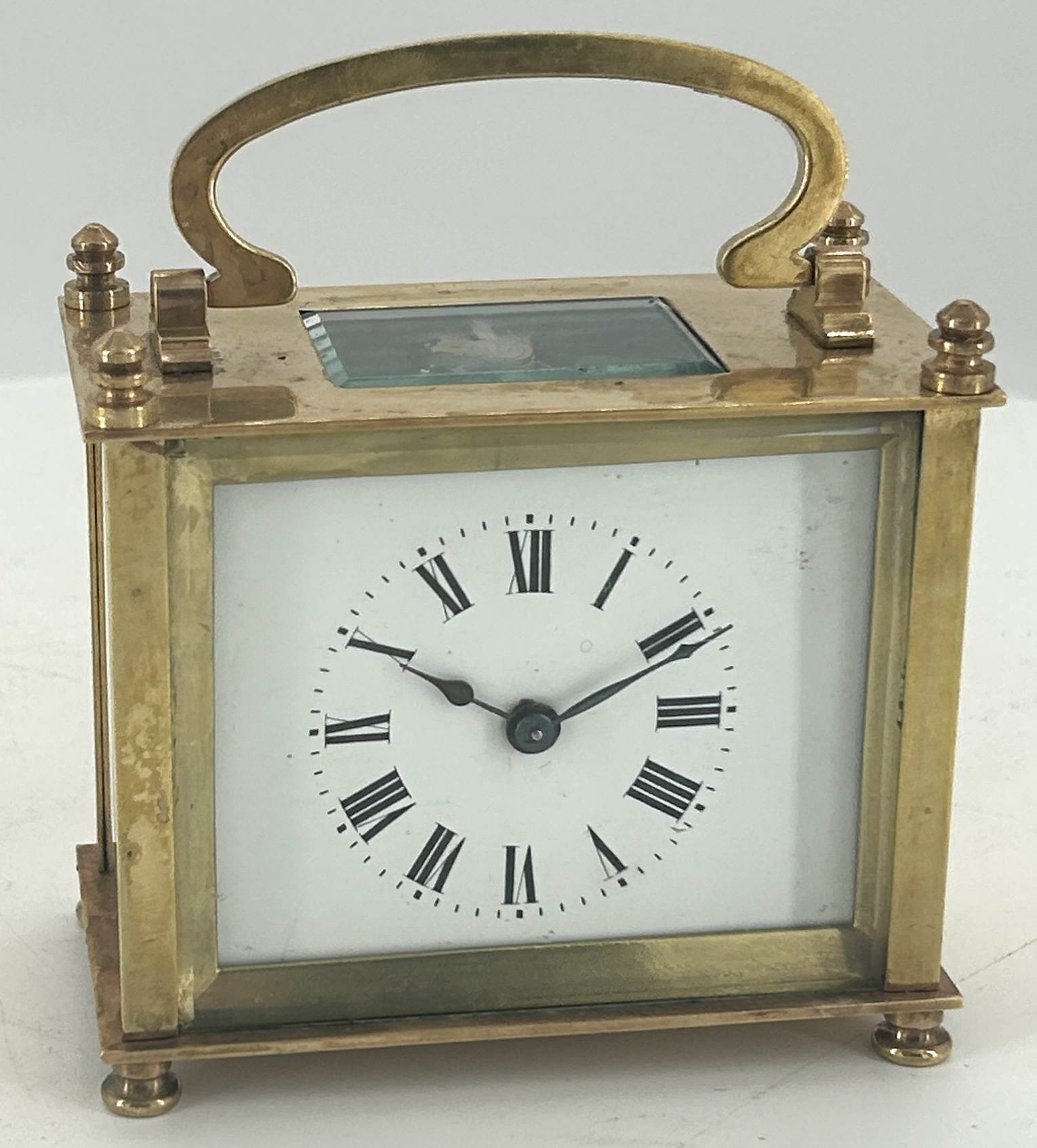 Lovely Antique Rectangle Carriage Clock – Ca1900 - Image 8
