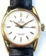 gold Oyster Perpetual Gents Rolex