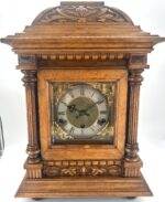 Awesome Walnut case Musical Bracket Clock – ca1920