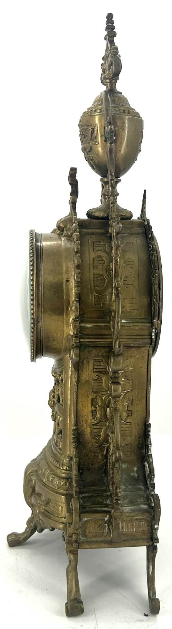 Fine Victorian French Rococo Ornate Mantel Clock – ca1870 - Image 8