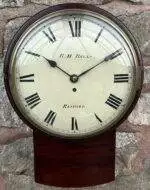 Superb Georgian Single Fusee Drop Dial Clock - 1840